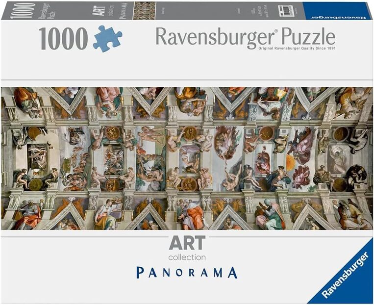 Ravensburger Παζλ 1000 τεμ.  Καπέλα Σιστίνα - 12000042