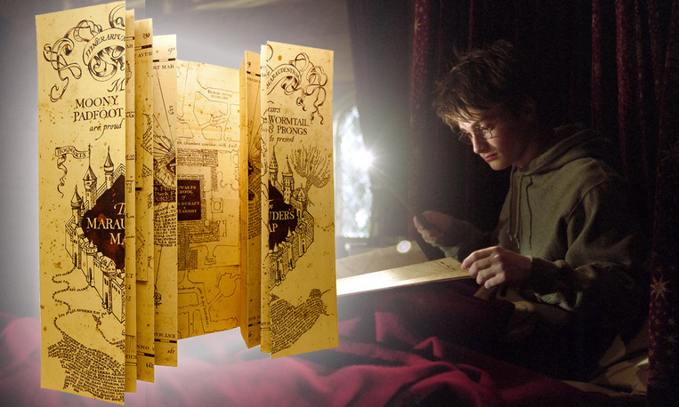 Harry Potter Marauder's Map Replica - NN7888