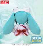 Character Vocal Series 01: Hatsune Miku Fuwa Petit Plush Figure Hatsune Miku Theme Park Ver. M 25 cm - SEGA44881