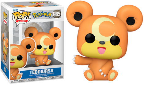 Funko Pop! Games: Pokemon - Teddiursa #985 Vinyl Figure