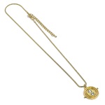 Harry Potter 20mm Fixed Time Turner Necklace gold plated - EWNX0100