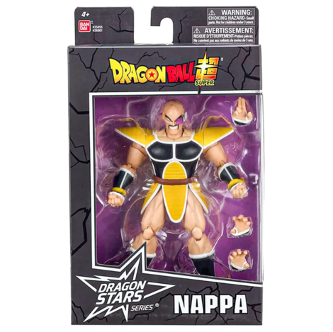 Dragon Ball Super: Action Figure Dragon Stars - Nappa (16cm) - BA36861