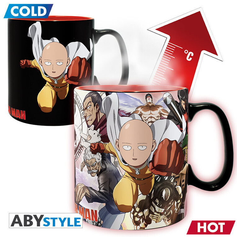 One Punch Man Mug Heat Change 460ml - ABYMUG448