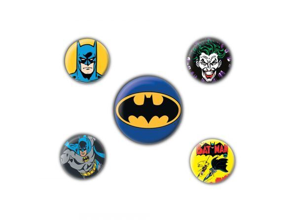 Batman Badge Pack Set (Pack Of 5) - BP80439