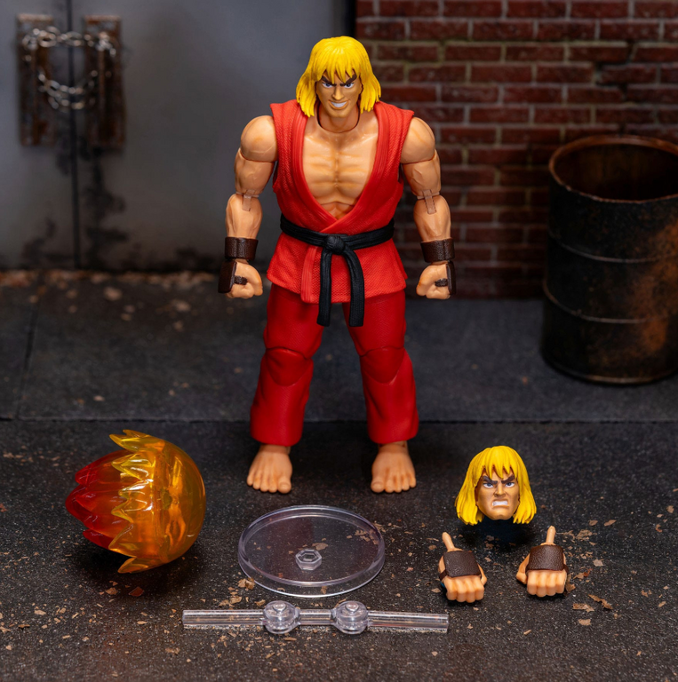 Ultra Street Fighter II: The Final Challengers Action Figure 1/12 Ken 15 cm - 253252029