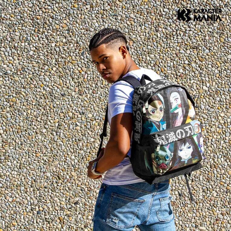Demon Slayer Black FAN HS Backpack 2.0 Taisho - KMN05782