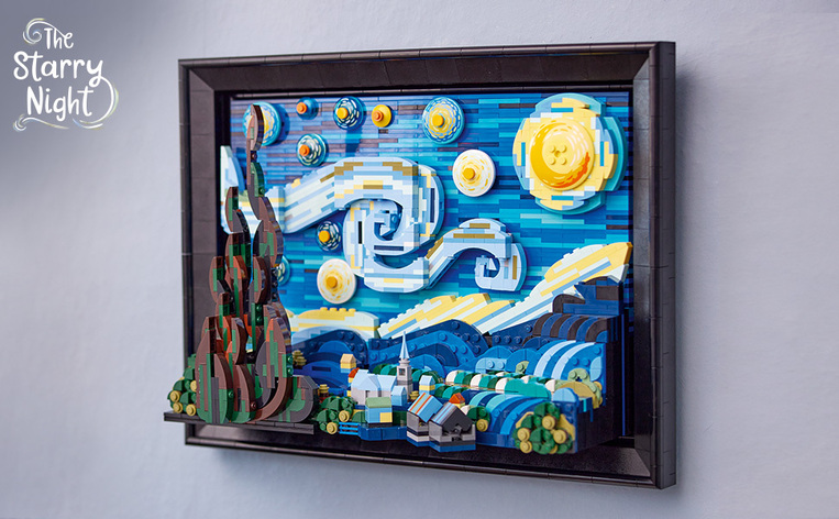 LEGO Ideas Vincent Van Gogh: The Starry Night - 21333