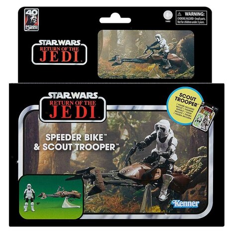 Star Wars: Vintage Collection - Speeder Bike & Scout Trooper Φιγούρα Δράσης 9,5cm - F6882