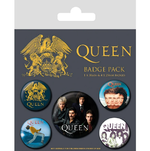 Queen Pin Badges Set (Pack Of 5) - BP80671