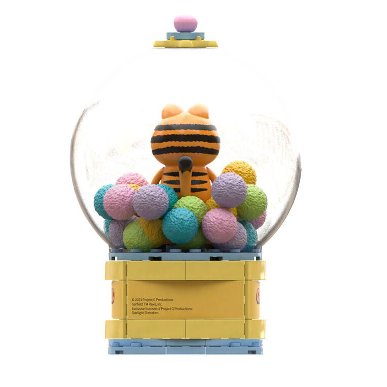 Garfield Gumball Machine Construction Kit 128pcs - PASY-86804