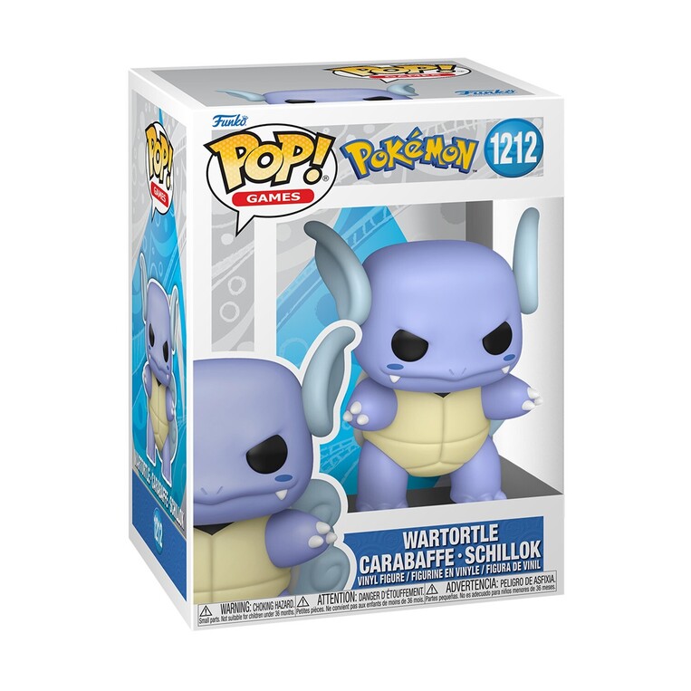 Funko Pop! Games: Pokemon - Wartortle Carabaffe #1212 Vinyl Figure
