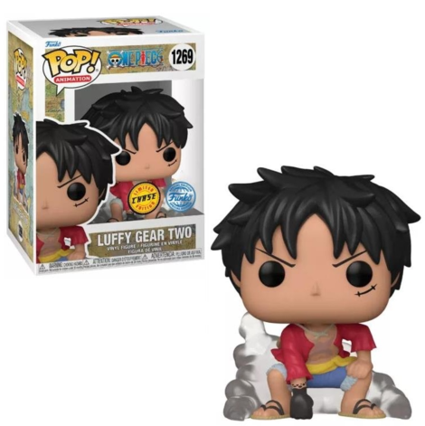 Funko POP! One Piece - Luffy Gear Two #1269 (Exclusive) Figure Chase