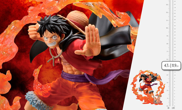 One Piece Duel Memories Monkey D Luffy Ichibansho Figure 12cm - BA63607