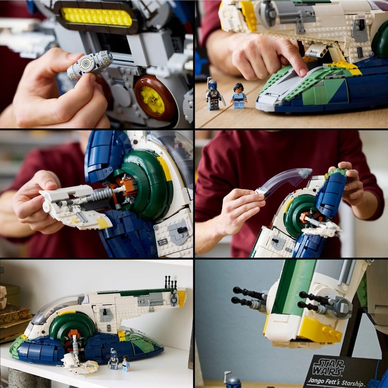 LEGO Star Wars Jango Fett's Firesray Class Starship - 75409