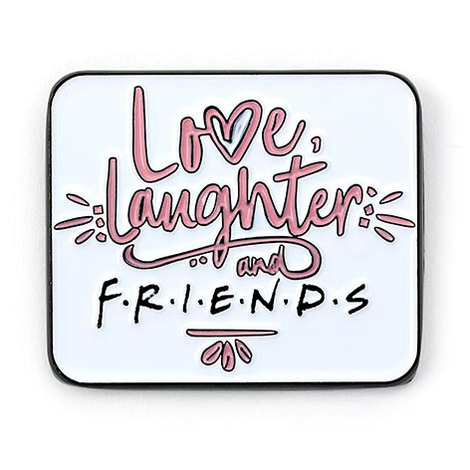 Friends Love, Laughter & Friends Pin Badge - EFTPB0007