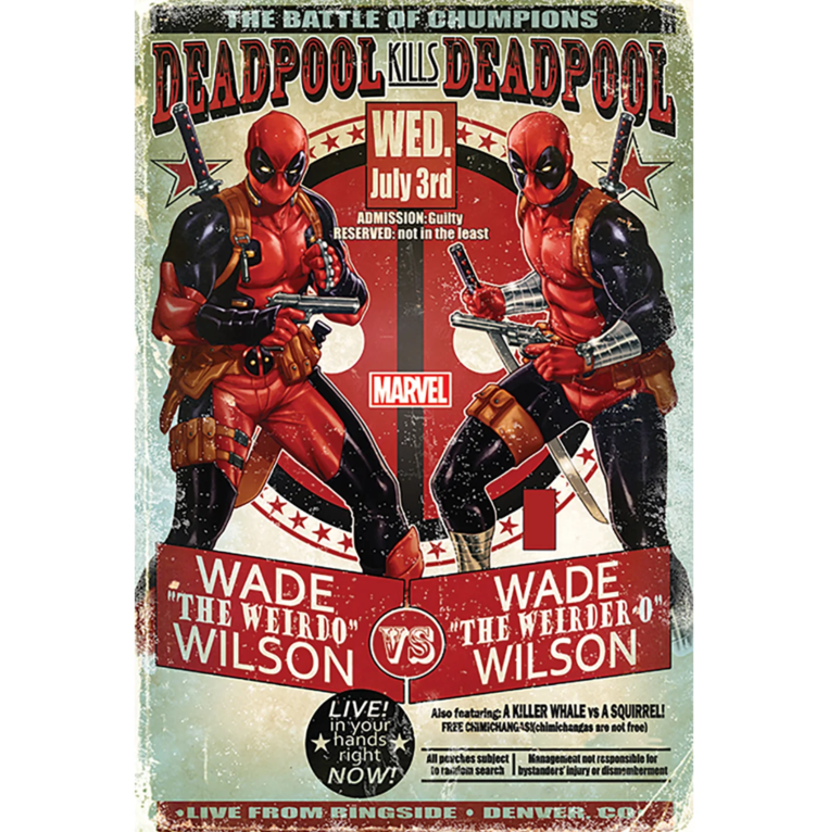 Marvel Deadpool (Wade Vs Wade) 61 x 91.5cm Maxi Poster - PP33796