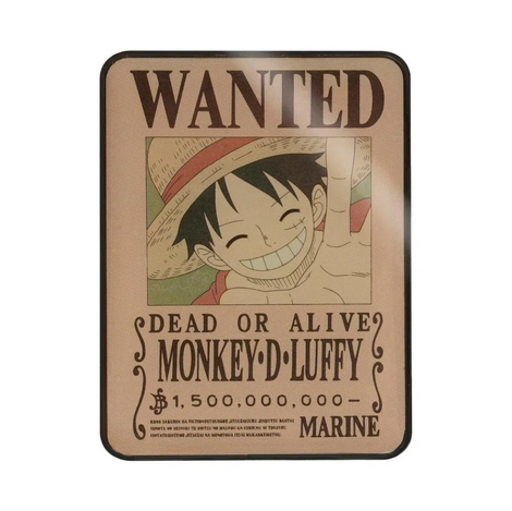 One Piece Wanted Luffy Magnet (5.2x3.7cm) - ABYMGN020