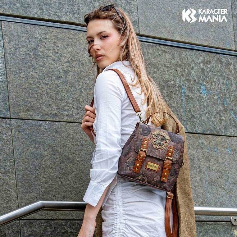 Harry Potter - Hogwarts Houses - Quest BackPack (brown) - KMN04903