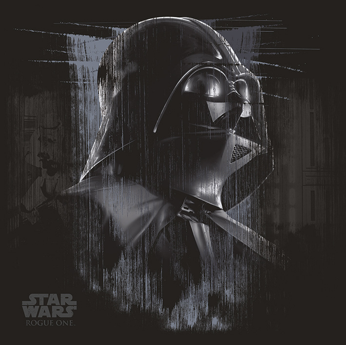 Star Wars (Darth Vader Black) Canvas Print 40 x 40cm - DC95717
