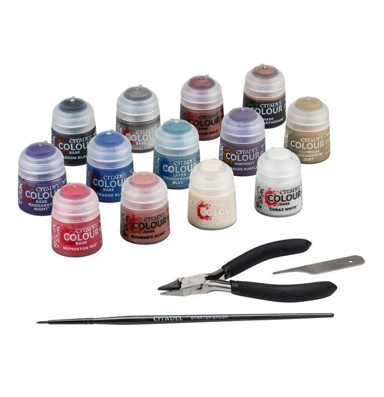 Warhammer 40000 - Paints + Tools Set