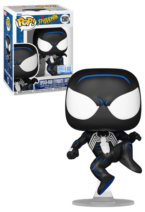 Funko Pop! Marvel: Spiderman TV - Black Suit Spidey (Special Edition) #1501 Vinyl Figure