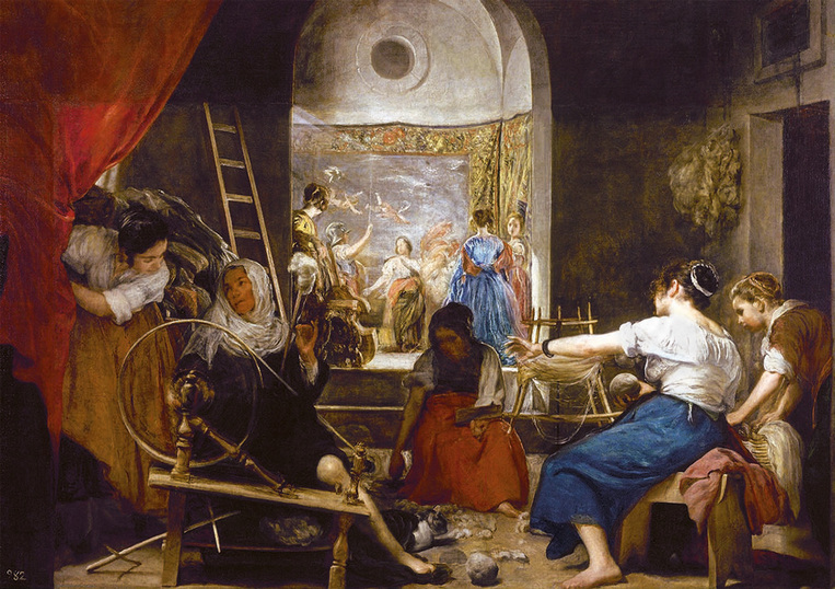 Educa Puzzle Velazquez: The Spinners or Fable of Arachne - 018.584