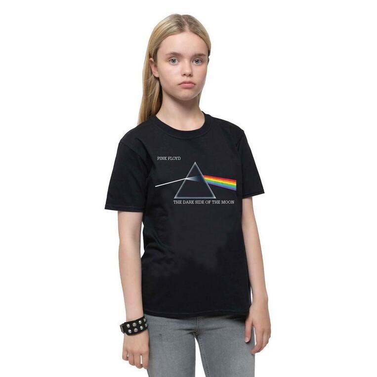 Pink Floyd Kids T-Shirt: Dark Side of the Moon Courier (Black) - PFTEE28BB