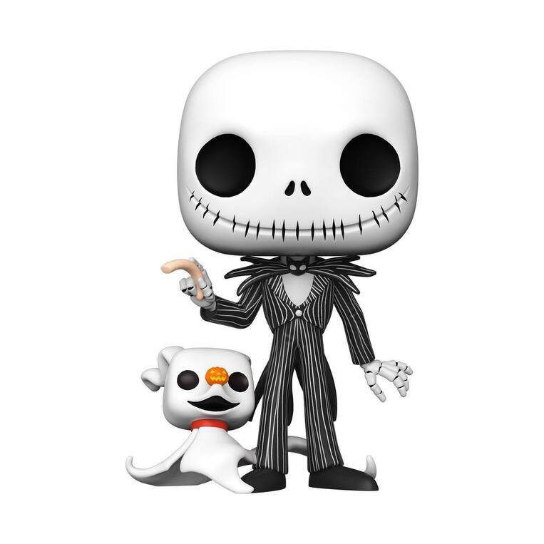 Funko POP! Nightmare Before Christmas - Jack Skellington with Zero #809 Jumbosized Figure