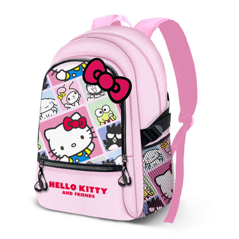 Hello Kitty Multicolour Backpack Hello Kitty Panels - KMN08720