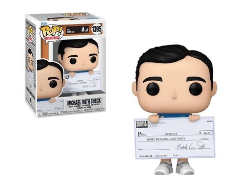 Funko POP! The Office - Michael with Check #1395 Figure