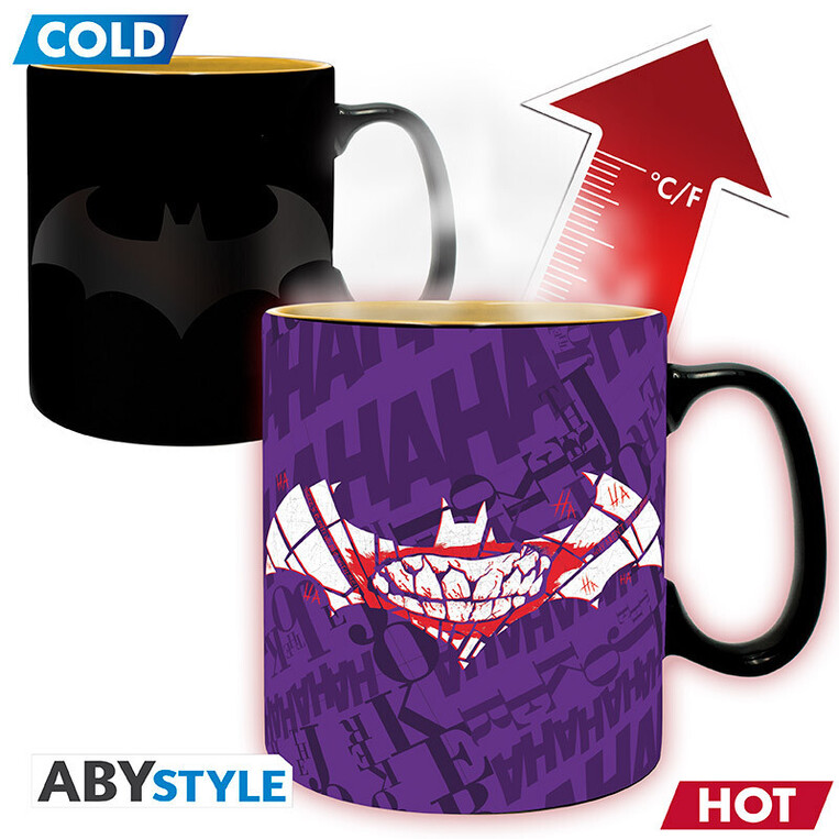 DC Comics Mug HeatChange 460ml Batman Matte - ABYMUGA562 