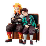 Demon Slayer Kimetsu no Yaiba Tanjiro Kamado & Kyojuro Rengoku Locus Ichibansho Figure 15cm - BAN67088