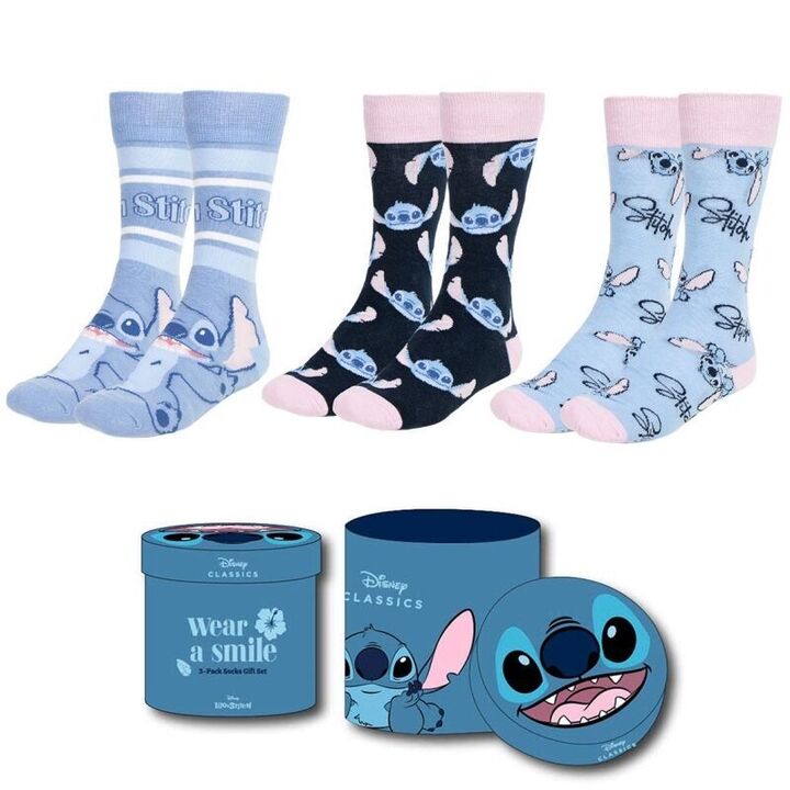 Lilo & Stitch Socks pack 3 Pieces - CRD2900002449