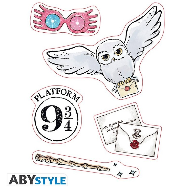 Harry Potter Stickers - 16x11cm 2 sheets - Magical Objects 2 - ABYDCO794