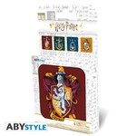 Harry Potter - Set 4 Coasters "Houses" - ABYCOS001