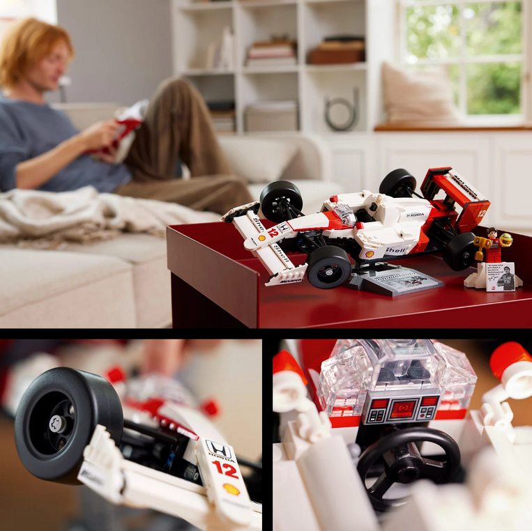 LEGO Icons McLaren MP4/4 en Ayrton Senna – 10330