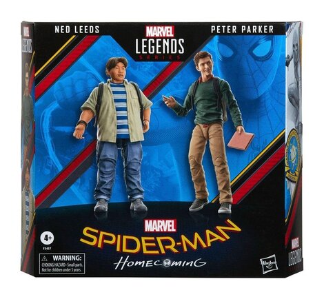 Marvel Legends: Spider-Man: Homecoming - Ned Leeds & Peter Parker 2-Pack Φιγούρα Δράσηςs (15cm) - F3457
