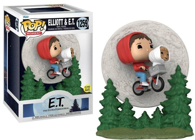 Funko POP! Moment: E.T. - Elliott & E.T. (GITD) Figure #1259