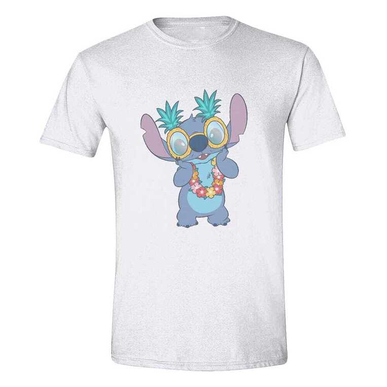 Lilo & Stitch T-Shirt Tropical Fun White - PCMTS063LST- M