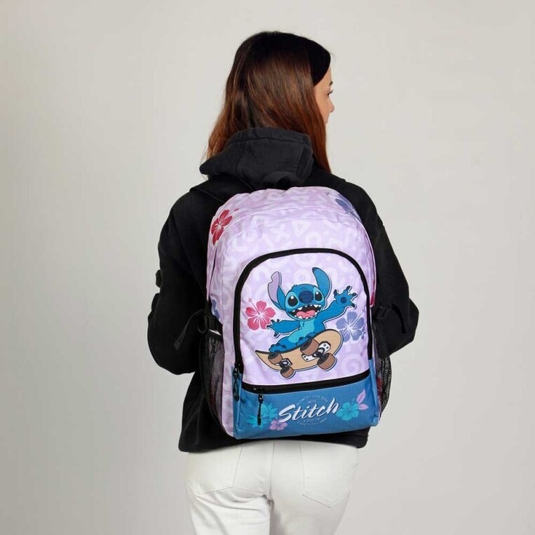 Mochila Disney Lilo & Stitch Skate Fight FAN 2.2. - KMN08281