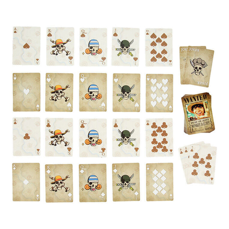 One Piece Playing Cards in Tin - PP14380OPNF