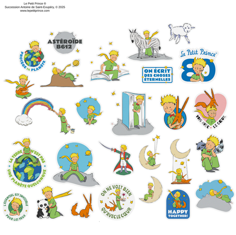 The Little Prince Cosmic Stickers - CR5261