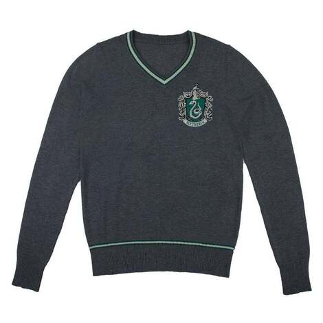 Harry Potter - Slytherin Grey Knitted Sweater - CR1512