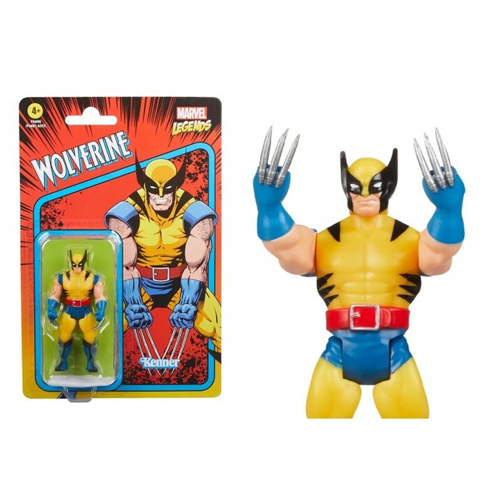 Marvel Legends Retro Collection Wolverine 10cm Action figure - F6698