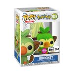 Funko POP! Pokemon - Grookey (Flocked) #957 (Exclusive Figure)