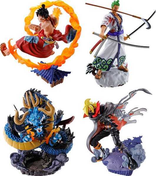 One Piece Petitrama PVC Blind Mini Statue Logbox Re Birth Wano Kuni Vol. 1 - 9 cm - MEHO518516