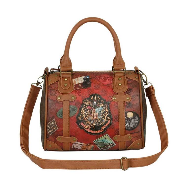 Harry Potter Brown Small Chest Handbag Railway - KMN36637