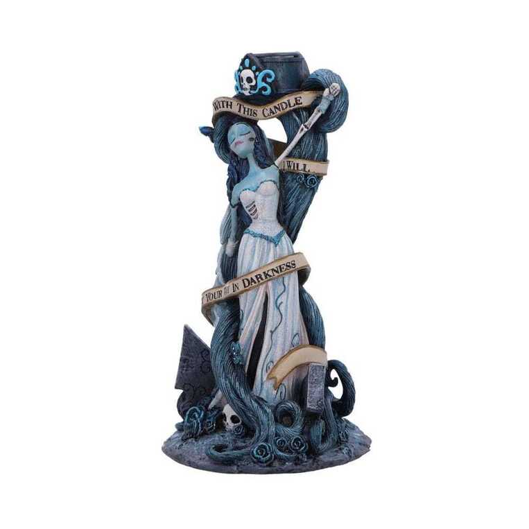 Corpse Bride Candle Holder With This Candle Vow 19 cm - NEMN-B7256C25