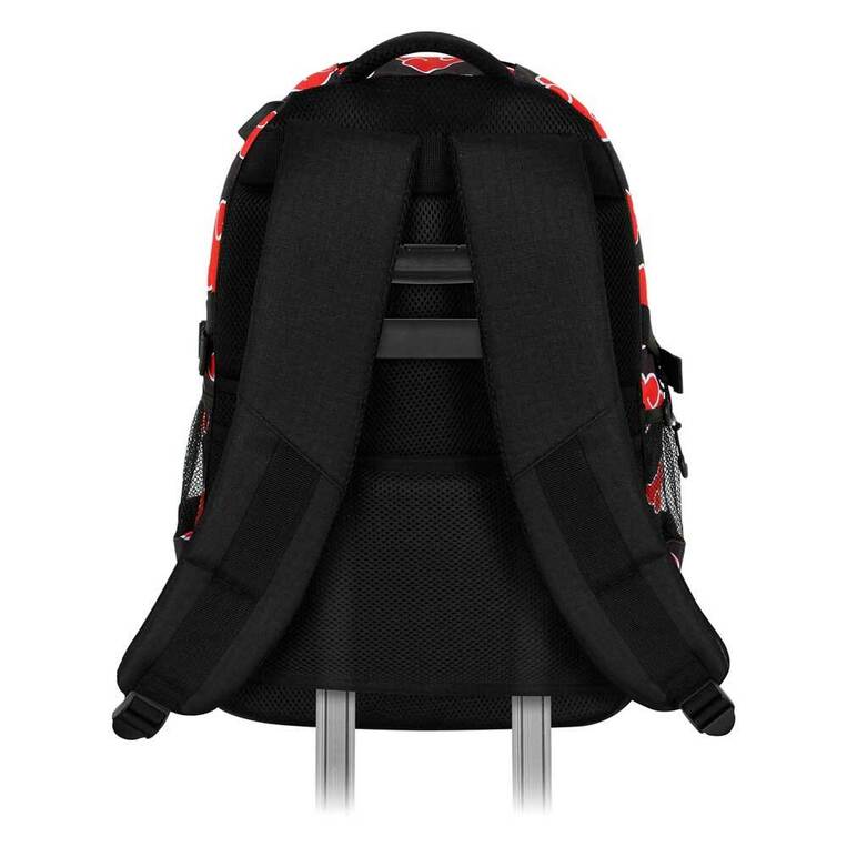 Naruto Black PLUS Running Backpack Naruto Kanji - KMN07296