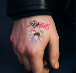 KPop Demon Hunters Tattoos Stickers - CR5226